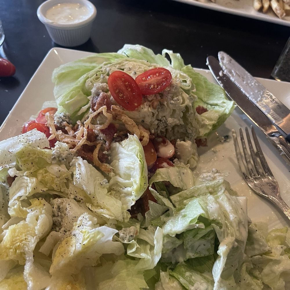 Wedge salad was HUGE!! Wedge salad was HUGE!!