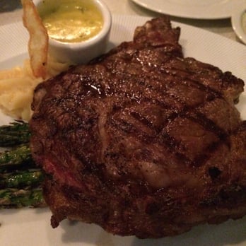 The Clearwater - Rib eye cooked perfectly medium. - Steakhouses Near Me - Suquamish, Washington