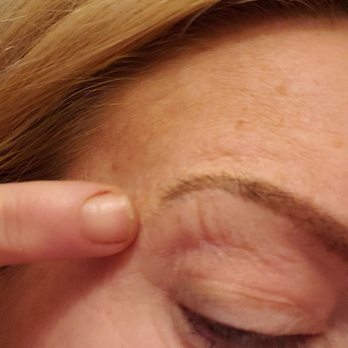 Nicole Mansur Artistry - My brow hair extends to the tip of my finger. The Microblading should match the brow hair It looks like a short chopped brow. - Permanent Makeup Near Me - Huntington Beach, California Nicole Mansur Artistry - My brow hair extends to the tip of my finger. The Microblading should match the brow hair It looks like a short chopped brow. - Permanent Makeup Near Me - Huntington Beach, California