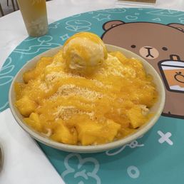 A1 Special Mango Juice Sago & Pomelo w. Mango Ice Cream