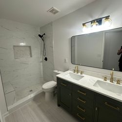 American Home Remodeling - Guest bathroom remodel