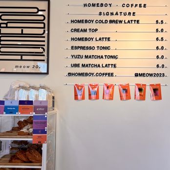 Homeboy Coffee - Menu - Coffee & Tea Near Me - Artesia, California Homeboy Coffee - Menu - Coffee & Tea Near Me - Artesia, California