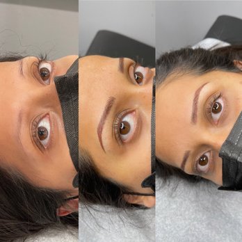 Lash & Brow Studio - Before (Left) After (Right) Combination Brow - Eyelash Service Near Me - Los Angeles, California Lash & Brow Studio - Before (Left) After (Right) Combination Brow - Eyelash Service Near Me - Los Angeles, California
