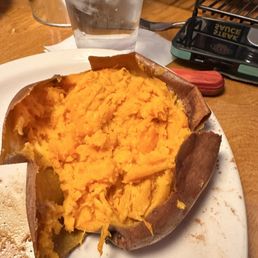 Baked sweet potato side Baked sweet potato side