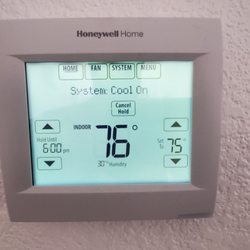 Arctic Fox Air Conditioning & Heating - New Honeywell 8321 WiFi thermostat.