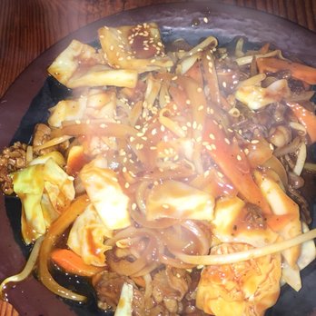Kenka - Beef and Vegetables, very salty but delicious and sauce was good - Sushi Bars Near Me - New York, New York