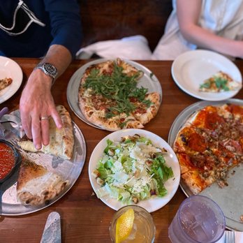 Hand Fire Pizza - Calzone, custom meat lovers, Caesar salad - Pizza Near Me - Jackson, Wyoming
