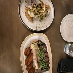 The Block At Woods Hill - Beef short rib and swordfish