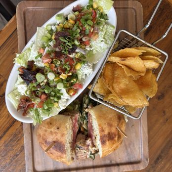 Finney's Crafthouse - Laguna Beach - Blackened Tuna with Chopped Wedge. - New American Near Me - Laguna Beach, California Finney's Crafthouse - Laguna Beach - Blackened Tuna with Chopped Wedge. - New American Near Me - Laguna Beach, California