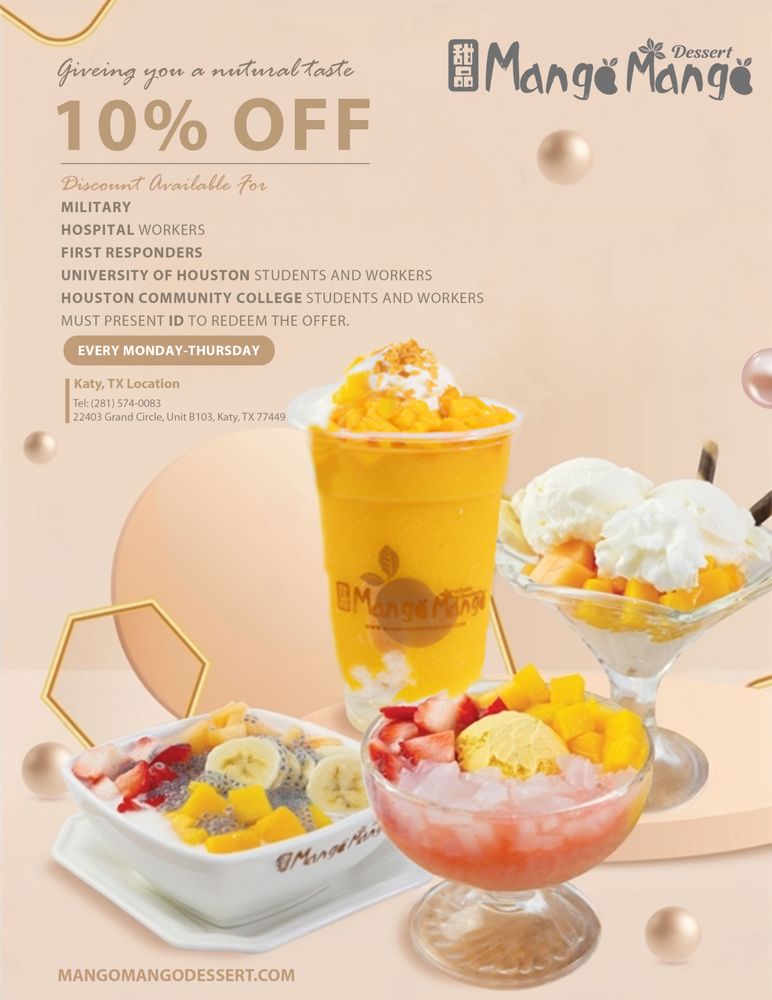MANGO MANGO DESSERT KATY Updated May 2024 165 Photos & 97 Reviews 22403 Grand Cir, Katy