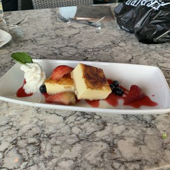 Firebirds Wood Fired Grill - Cheesecake brûlée - Seafood Near Me - Yardley, Pennsylvania