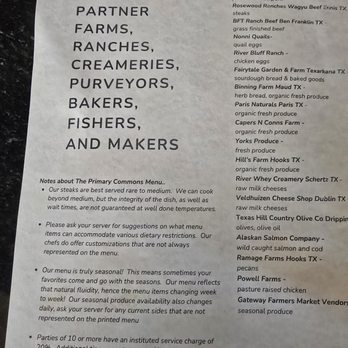 The Primary Commons - Suppliers and notes about their menu - Cocktail Bars Near Me - Nash, Texas The Primary Commons - Suppliers and notes about their menu - Cocktail Bars Near Me - Nash, Texas
