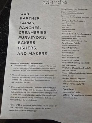 Menu photo 4 The Primary Commons Nash, TX Menu photo 4 The Primary Commons Nash, TX