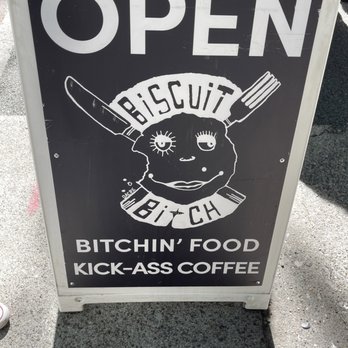 Biscuit Bitch - Outside signage - Breakfast & Brunch Near Me - Seattle, Washington Biscuit Bitch - Outside signage - Breakfast & Brunch Near Me - Seattle, Washington