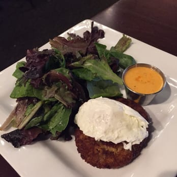 Hell's Kitchen - Crab Cake Benedict ($14.95) - New American Near Me - Minneapolis, Minnesota