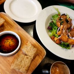 The Grand Cafe - Bread and salad