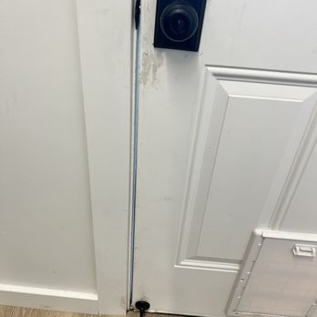 Faith Painting - Before photo of door damaged by dog - Painters Near Me - San Jose, California Faith Painting - Before photo of door damaged by dog - Painters Near Me - San Jose, California