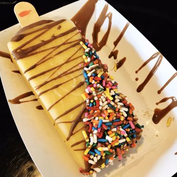 The Paleta Bar - Paleta with sprinkles and chocolate! - Desserts Near Me - Albuquerque, New Mexico