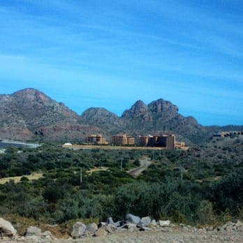 Villa del Palmar Beach Resort & Spa - Villa Del Palmar. View from the road on the way in. - Hotels Near Me - Ensenada, BCN Villa del Palmar Beach Resort & Spa - Villa Del Palmar. View from the road on the way in. - Hotels Near Me - Ensenada, BCN