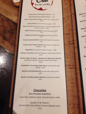 Menu photo 5 Cru Gastro Lounge Oxford, OH Menu photo 5 Cru Gastro Lounge Oxford, OH