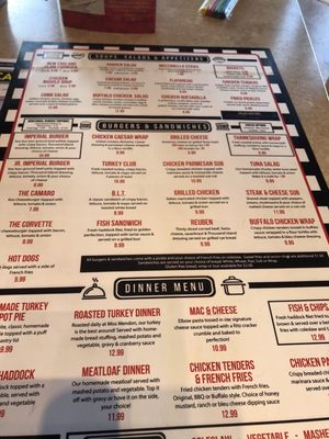 Menu photo 2 Miss Mendon Diner Mendon, MA Menu photo 2 Miss Mendon Diner Mendon, MA