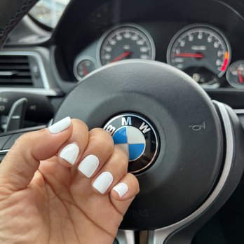 iNails and Spa - White gel manicure - Nail Salons Near Me - Chula Vista, California