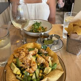 Blackened Shrimp Salad