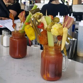 Hash Kitchen - Bloody mary bar #cucumbervodka #jalapenovodka - Breakfast & Brunch Near Me - Chandler, Arizona