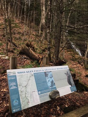 Moss Glen Falls by null