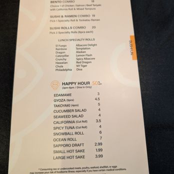 Sushi On - Happy hour menu - Japanese Near Me - San Marcos, California Sushi On - Happy hour menu - Japanese Near Me - San Marcos, California