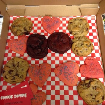 Cookie Zombie - Fresh cookies delivered in a pizza box. - Desserts Near Me - Redondo Beach, California Cookie Zombie - Fresh cookies delivered in a pizza box. - Desserts Near Me - Redondo Beach, California