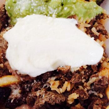 TacoMan - Carne Asada  fries with rice. - Food Trucks Near Me - National City, California
