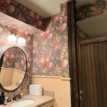 Five Crowns - Even the bathroom is darling! - Steakhouses Near Me - Corona del Mar, California