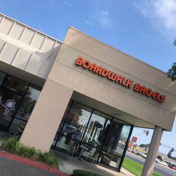 Boardwalk Bagels - Entrance - Cafes Near Me - Cypress, California