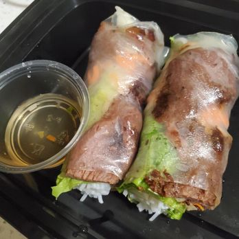 Pho Ga - grilled beef spring roll. comes with 4 halves. - Vietnamese Near Me - San Francisco, California Pho Ga - grilled beef spring roll. comes with 4 halves. - Vietnamese Near Me - San Francisco, California