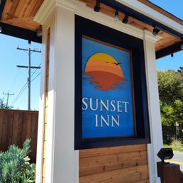 Exterior photo of Sunset Inn - Pacific Grove, California Exterior photo of Sunset Inn - Pacific Grove, California