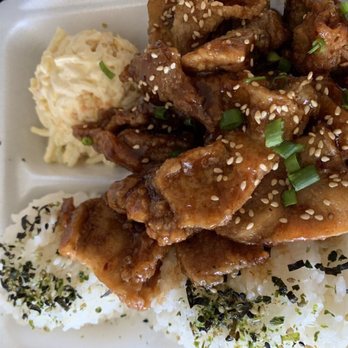 Paradise Grinds & Catering - Chili Peppa chicken plate - American Near Me - Līhue, Hawaii