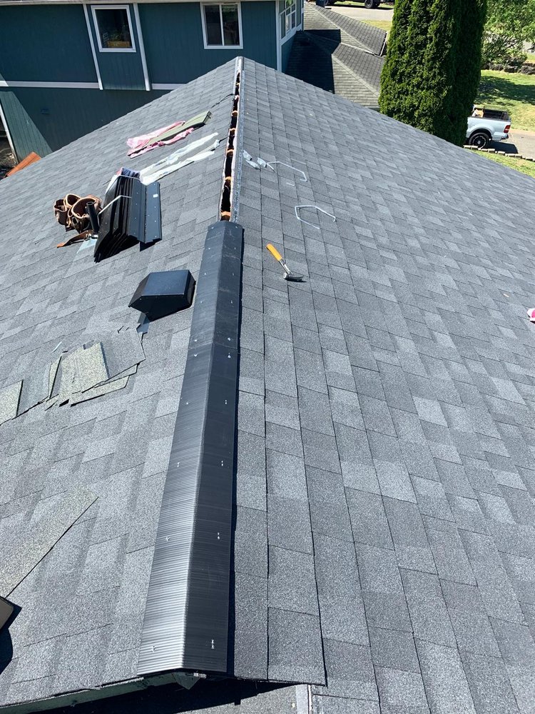 Slide of Final Roofing & Retro-Fit