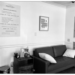 Zentara Spa and Massage - Waiting area.