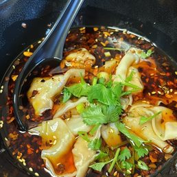 Spicy Wonton in Spicy Chili Sauce Spicy Wonton in Spicy Chili Sauce