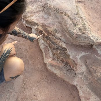 Dinosaur Tracks - Dinosaur bones and tracks from here. - Landmarks & Historical Buildings Near Me - Tuba City, Arizona
