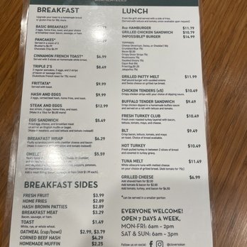 Clover's - Menu - American Near Me - Skaneateles, New York