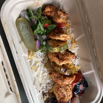 Stand Up Kabob - Chicken plate - Middle Eastern Near Me - Davis, California