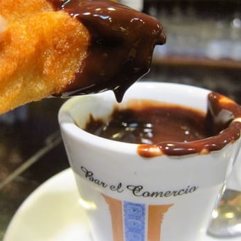 El Comercio - Perfect consistency on the chocolate. - Tapas Bars Near Me - Seville, SE El Comercio - Perfect consistency on the chocolate. - Tapas Bars Near Me - Seville, SE