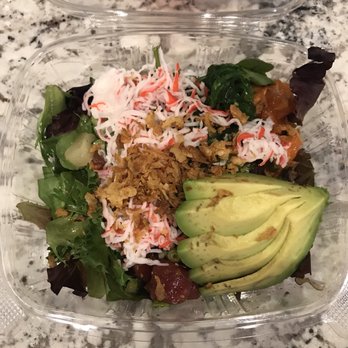 Poke Bar - Hawaiian poke, spicy ahi, crab, seaweed, spring mix and avocado! - Poke Near Me - Peoria, Arizona Poke Bar - Hawaiian poke, spicy ahi, crab, seaweed, spring mix and avocado! - Poke Near Me - Peoria, Arizona