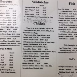 The Bakery Cafe - Menu