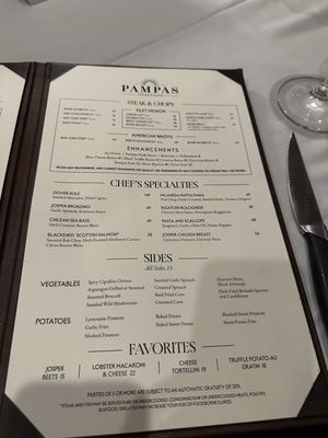 Menu photo 1 Pampas Steakhouse Alpharetta, GA Menu photo 1 Pampas Steakhouse Alpharetta, GA