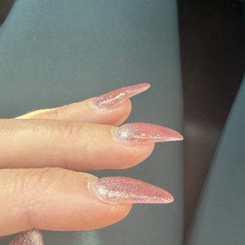 Elegant Nails Salon - Sloppy arylic - Nail Salons Near Me - East Lansing, Michigan