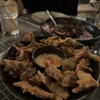 Twelvemonth - Crispy trumpet musbrooms - Vegan Near Me - Burlingame, California Twelvemonth - Crispy trumpet musbrooms - Vegan Near Me - Burlingame, California