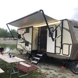 Arrowhead Lakes Resort - Campsite by one of the lakes!!